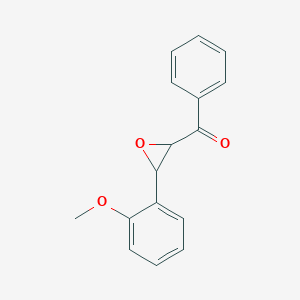 Methanone, [3-(2-methoxyphenyl)oxiranyl]phenyl- - 68235-45-0
