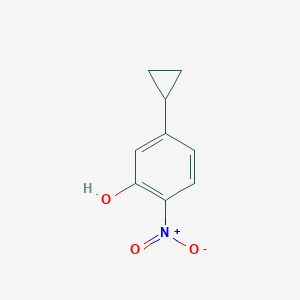 5-Cyclopropyl-2-nitrophenol - 