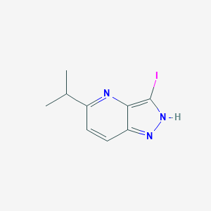 3-Iodo-5-isopropyl-1H-pyrazolo[4,3-b]pyridine - 