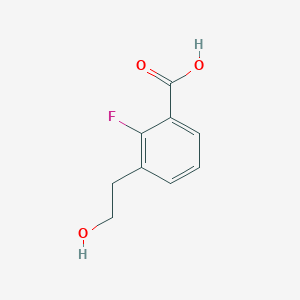 2-fluoro-3-(2-hydroxyethyl)benzoic Acid - 481075-49-4