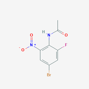 4'-Bromo-2'-fluoro-6'-nitroacetanilide - 1313588-96-3
