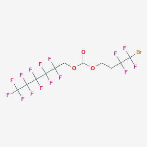 4-Bromo-3,3,4,4-tetrafluorobutyl 1H,1H-perfluorohexyl carbonate - 