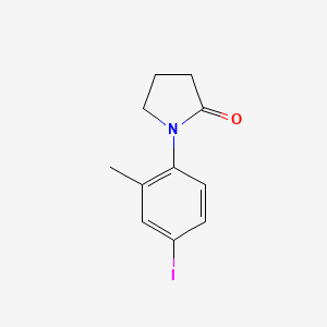 1-(4-Iodo-2-methylphenyl)pyrrolidin-2-one - 