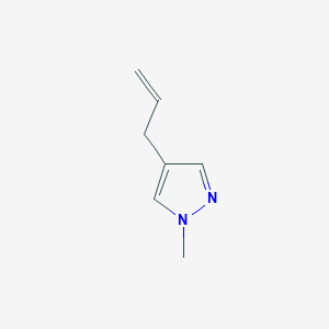 1-methyl-4-(prop-2-en-1-yl)-1H-pyrazole - 