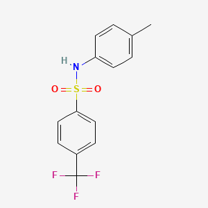 N-(4-methylphenyl)-4-(trifluoromethyl)benzenesulfonamide - 