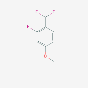 1-(Difluoromethyl)-4-ethoxy-2-fluorobenzene - 