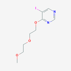 5-Iodo-4-[2-(2-methoxyethoxy)ethoxy]pyrimidine - 