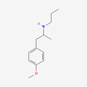 [1-(4-Methoxyphenyl)propan-2-yl](propyl)amine - 93309-51-4