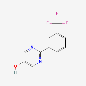 2-(3-Trifluoromethyl-phenyl)-pyrimidin-5-ol - 