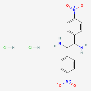 (1S, 2S)-1,2-Bis(4-nitrophenyl)ethylenediamine dihydrochloride - 
