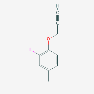 2-Iodo-4-methyl-1-(prop-2-yn-1-yloxy)benzene - 