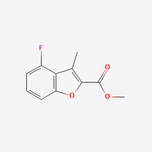 Methyl 4-fluoro-3-methylbenzofuran-2-carboxylate - 