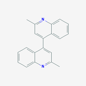 4,4'-Biquinoline, 2,2'-dimethyl- - 52191-71-6