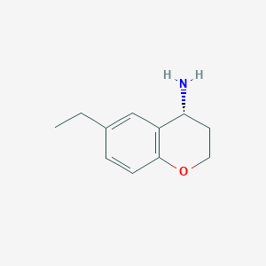 (R)-6-Ethylchroman-4-amine - 