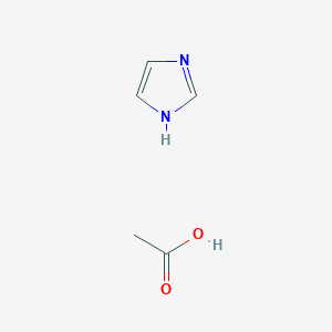 1H-Imidazole, acetate - 70615-26-8