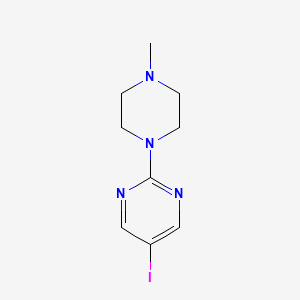 5-Iodo-2-(4-methylpiperazin-1-YL)pyrimidine - 