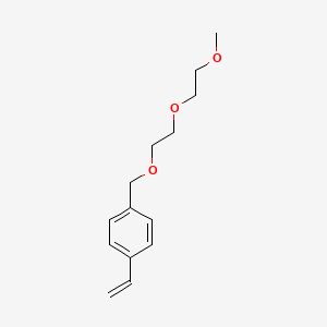 1-((2-(2-Methoxyethoxy)ethoxy)Methyl)-4-vinylbenzene - 
