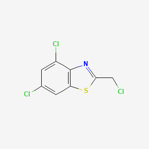 4,6-Dichloro-2-(chloromethyl)benzo[d]thiazole - 