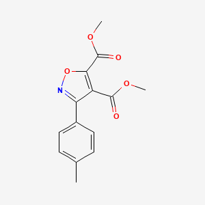 4,5-Isoxazoledicarboxylicacid,3-(4-methylphenyl)-,dimethylester(9ci) - 