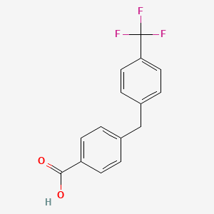 4-(4-(Trifluoromethyl)benzyl)benzoic acid - 
