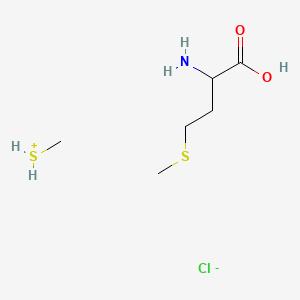 2-Amino-4-methylsulfanylbutanoic acid;methylsulfanium;chloride - 