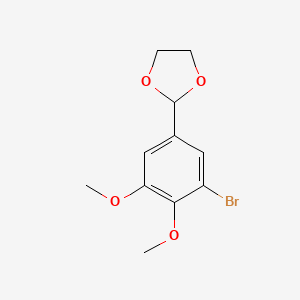 2-(3-Bromo-4,5-dimethoxyphenyl)-1,3-dioxolane - 87154-54-9