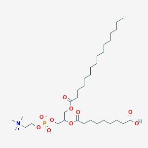 [2-(8-Carboxyoctanoyloxy)-3-hexadecanoyloxypropyl] 2-(trimethylazaniumyl)ethyl phosphate - 