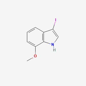 1H-Indole, 3-iodo-7-methoxy- - 