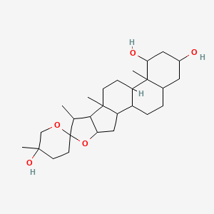 (25R)-5beta-Spirostane-1beta,3beta,25-triol - 
