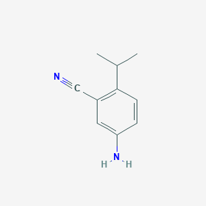 5-Amino-2-isopropylbenzonitrile - 