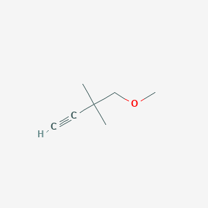 4-Methoxy-3,3-dimethyl-but-1-yne - 
