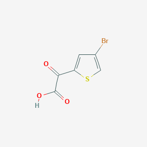 2-(4-Bromothiophen-2-yl)-2-oxoacetic acid - 