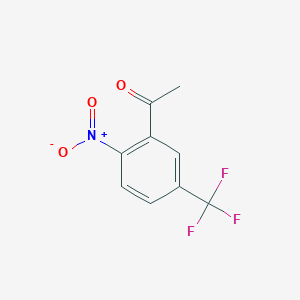 1-(2-Nitro-5-(trifluoromethyl)phenyl)ethanone - 