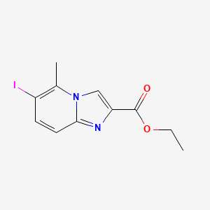 Ethyl 6-iodo-5-methylimidazo[1,2-a]pyridine-2-carboxylate - 