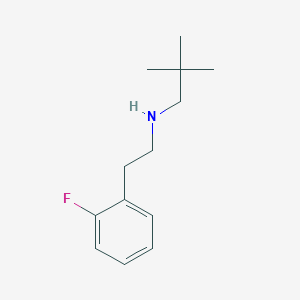 (2,2-Dimethylpropyl)[2-(2-fluorophenyl)ethyl]amine - 