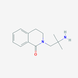2-(2-amino-2-methylpropyl)-3,4-dihydroisoquinolin-1(2H)-one - 