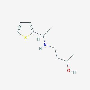 4-{[1-(Thiophen-2-yl)ethyl]amino}butan-2-ol - 
