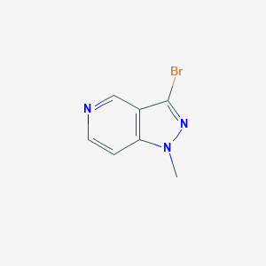 3-bromo-1-methyl-1H-pyrazolo[4,3-c]pyridine - 