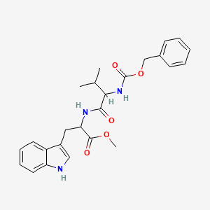 (S)-Methyl 2-((S)-2-(((benzyloxy)carbonyl)amino)-3-methylbutanamido)-3-(1H-indol-3-yl)propanoate - 