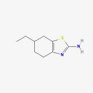 6-Ethyl-4,5,6,7-tetrahydro-1,3-benzothiazol-2-amine - 