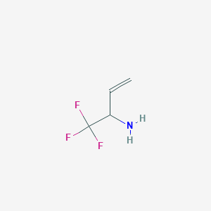 1,1,1-Trifluorobut-3-en-2-amine - 632344-07-1