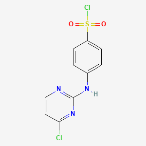 4-(4-Chloro-pyrimidin-2-ylamino)-benzenesulfonyl chloride - 
