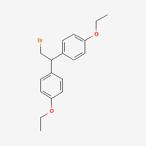 1-(2-Bromo-1-(4-ethoxyphenyl)ethyl)-4-ethoxybenzene - 62897-81-8