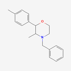 N-benzyl-3-methyl-2-(p-tolyl)morpholine - 