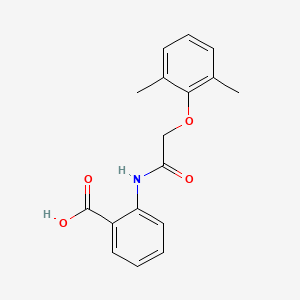 2-{[(2,6-Dimethylphenoxy)acetyl]amino}benzoic acid - 