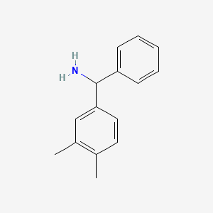 (3,4-Dimethylphenyl)(phenyl)methanamine - 