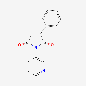 N-(3-Pyridyl)-3-phenylsuccinimide - 69537-45-7