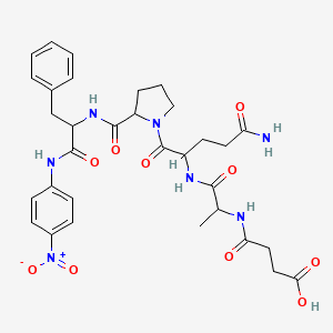 Suc-DL-Ala-DL-Gln-DL-Pro-DL-Phe-pNA - 