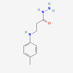 3-[(4-Methylphenyl)amino]propanehydrazide - 21911-86-4