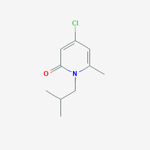 4-Chloro-1-isobutyl-6-methylpyridin-2(1H)-one - 